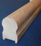 LEVNÁ KVALITNÍ MADLA DŘEVĚNÁ NA SCHODY BUK LED ZÁBRADLÍ-MADLO BUK 6,5 X 4 CM DŘEVĚNÉ SCHODIŠŤOVÉ INTERIEROVÉ NA ZEĎ,SCHODY S DRÁŽKOU VLASTNÍ VÝROBA LEVNÁ KVALITNÍ MADLA DŘEVĚNÁ NA SCHODY BUK LED