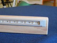 Madla zábradlí na schodiště dřevěná LED ZÁBRADLÍ-MADLO LED OSVĚTLENÍ DŘEVĚNÉ SCHODIŠŤOVÉ NA ZEĎ NA SCHODY BUK 5,9 X 4CM /www.zabradli-madla.eu LED Wandhandlauf Madla zábradlí na schodiště dřevěná