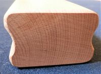LEVNÁ KVALITNÍ MADLA DŘEVĚNÁ NA SCHODY BUK LED Dřevěné madlo zábradlí BUK 5,5 x 4 cm bez drážky interiérové schodišťové na zeď na schody. VLASTNÍ VÝROBA LEVNÁ KVALITNÍ MADLA DŘEVĚNÁ NA SCHODY BUK LED