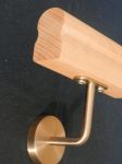 LEVNÁ KVALITNÍ MADLA DŘEVĚNÁ NA SCHODY BUK LED ZÁBRADLÍ-MADLO BUK 6,5 X 4 CM DŘEVĚNÉ SCHODIŠŤOVÉ INTERIEROVÉ NA ZEĎ,SCHODY BEZ DRÁŽKY VLASTNÍ VÝROBA LEVNÁ KVALITNÍ MADLA DŘEVĚNÁ NA SCHODY BUK LED