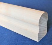 LEVNÁ KVALITNÍ MADLA DŘEVĚNÁ NA SCHODY BUK LED ZÁBRADLÍ-MADLO BUK 6,5 X 4 CM DŘEVĚNÉ SCHODIŠŤOVÉ INTERIEROVÉ NA ZEĎ,SCHODY BEZ DRÁŽKY VLASTNÍ VÝROBA LEVNÁ KVALITNÍ MADLA DŘEVĚNÁ NA SCHODY BUK LED