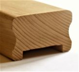 LEVNÁ KVALITNÍ MADLA DŘEVĚNÁ NA SCHODY BUK LED Dřevěné madlo zábradlí schodišťové interiérové na zeď na schody, . BUK 5,5 x 4 cm s drážkou VLASTNÍ VÝROBA LEVNÁ KVALITNÍ MADLA DŘEVĚNÁ NA SCHODY BUK LED