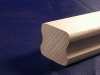 Madlo dřevěné zábradlí schodišťové interiérové na zeď na schody BUK 4,5 x 4 cm bez drážky https://www.zabradli-madla.eu/