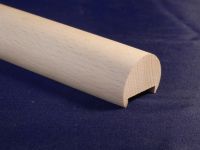 LEVNÁ KVALITNÍ MADLA DŘEVĚNÁ NA SCHODY BUK LED DŘEVĚNÉ MADLO ZÁBRADLÍ BUK INTERIEROVÉ PRŮMĚR Ø 35 mm DO MATEŘSKÝCH ŠKOLEK KULATÉ S DRÁŽKOU SCHODIŠŤOVÉ NA ZEĎ VLASTNÍ VÝROBA LEVNÁ KVALITNÍ MADLA DŘEVĚNÁ NA SCHODY BUK LED