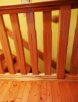LEVNÁ KVALITNÍ MADLA DŘEVĚNÁ NA SCHODY BUK LED DŘEVĚNÉ VÝPLNĚ ŠPRUŠLE SLOUPKY BUK 65 mm x 30 mm NA SCHODY INTERIÉROVÉ DÉLKA 900 mm /www.zabradli-madla.eu VLASTNÍ VÝROBA LEVNÁ KVALITNÍ MADLA DŘEVĚNÁ NA SCHODY BUK LED