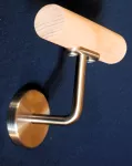 MADLO NA ZÁBRADLÍ DŘEVĚNÉ BUK KULATÉ Ø 42 mm  S KONZOLÍ
