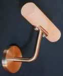 MADLO NA ZÁBRADLÍ DŘEVĚNÉ BUK KULATÉ Ø 42 mm  S KONZOLÍ